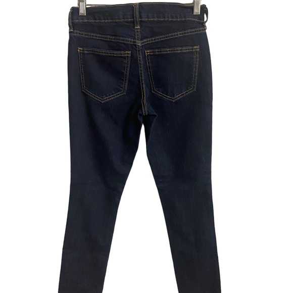 Old Navy The Flirt Skinny Jeans Size 0 Dark Wash Women's Denim EUC - Picture 3 of 9